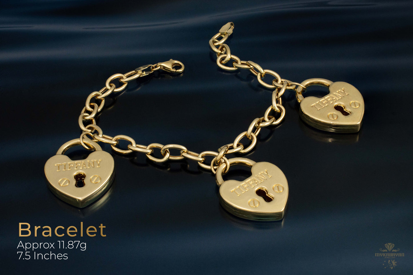 Elegant 18k Men Gold Bracelet